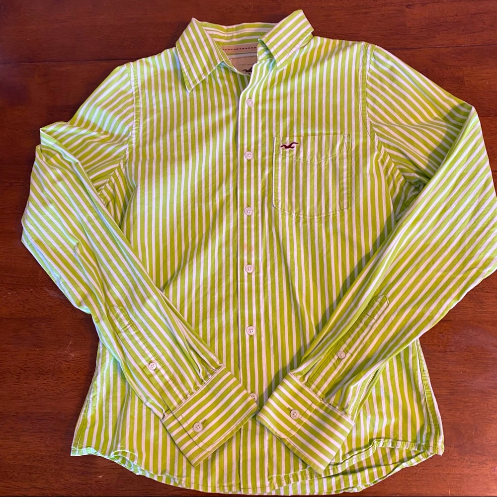 Hollister Long Sleeve Dress Shirt